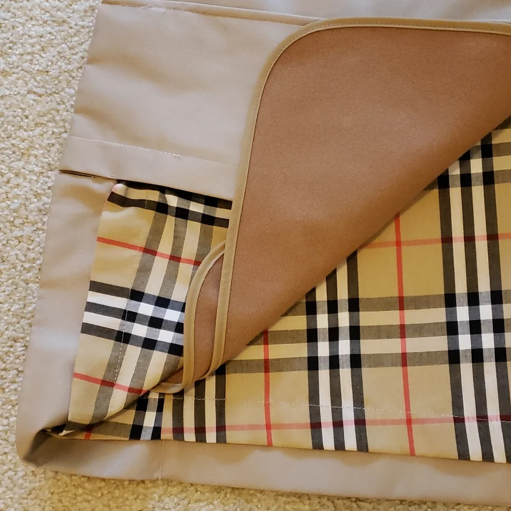 BURBERRY NOVA CHECK LINED REMOVABLE WOOL LINER CAR COAT TRENCH COAT - Picture 11 of 14